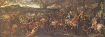 LE BRUN, Charles Alexander and Porus (mk05) oil painting image